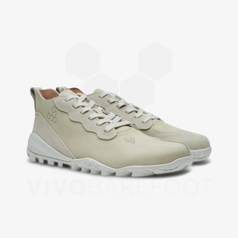 Chaussure de Randonnée Vivobarefoot Novus Mid Femme Beige | FR230QC