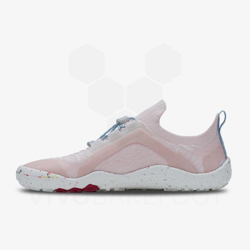 Chaussure de Randonnée Vivobarefoot Primus Trail Knit FG Femme Rose | FR257PV