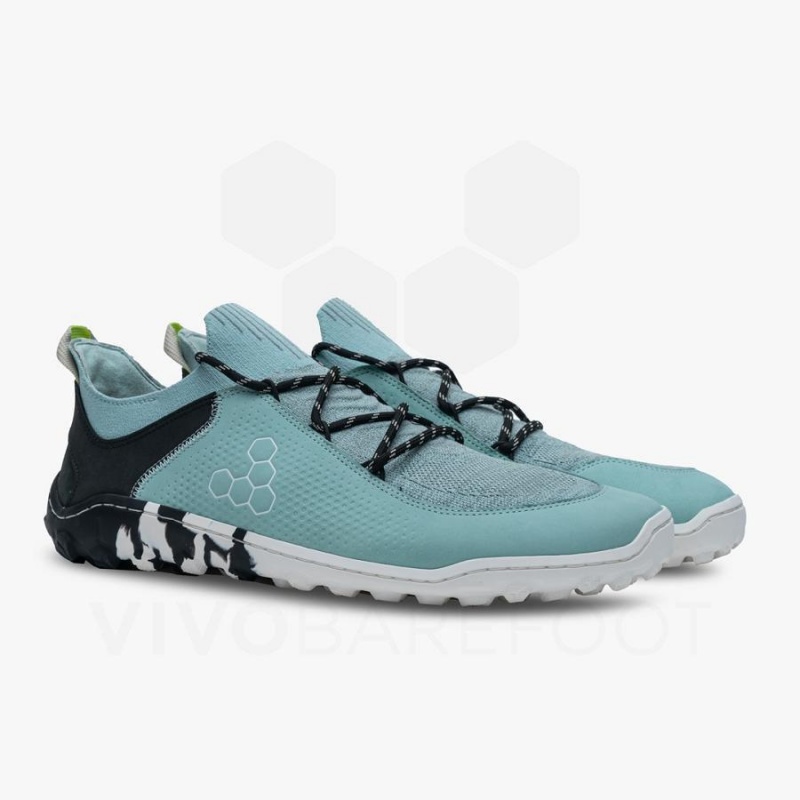 Chaussure de Randonnée Vivobarefoot Tracker Decon Low FG2 Homme Bleu | FR422GY