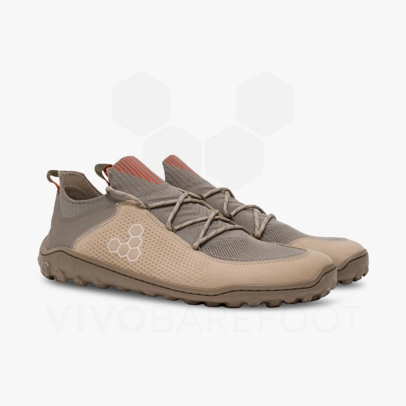 Chaussure de Randonnée Vivobarefoot Tracker Decon Low FG2 Homme Marron | FR421HT