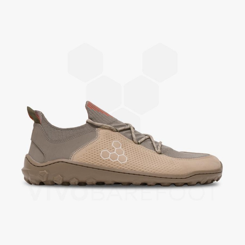 Chaussure de Randonnée Vivobarefoot Tracker Decon Low FG2 Homme Marron | FR421HT