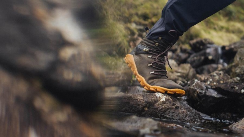 Chaussure de Randonnée Vivobarefoot Tracker Forest Esc Femme Obsidienne | FR237JE