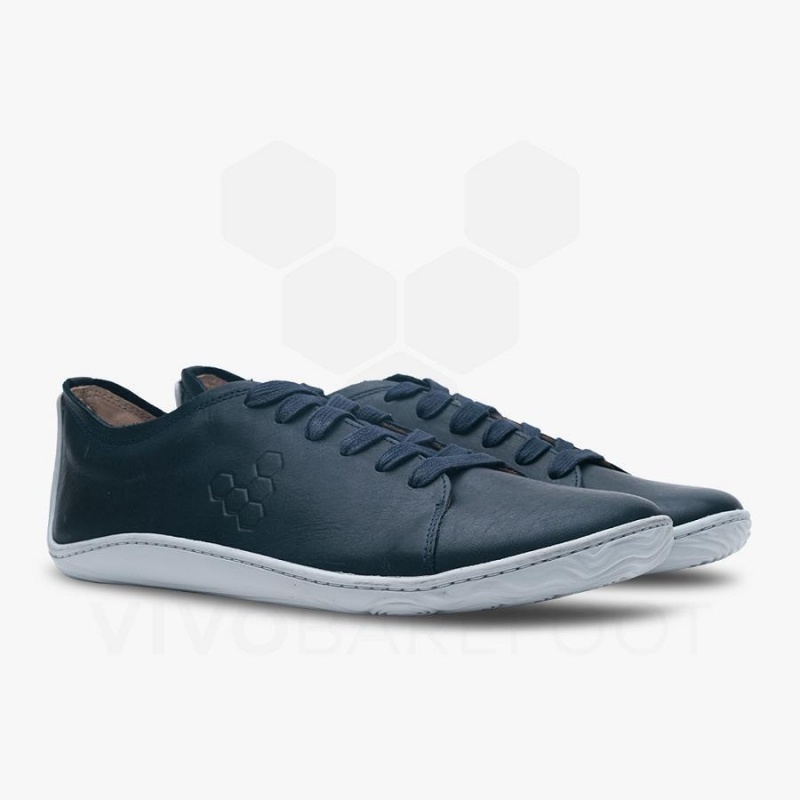 Chaussures Lifestyle Vivobarefoot Addis Homme Bleu Marine | FR314KW