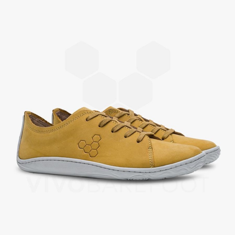 Chaussures Lifestyle Vivobarefoot Addis Femme Moutarde | FR139DO