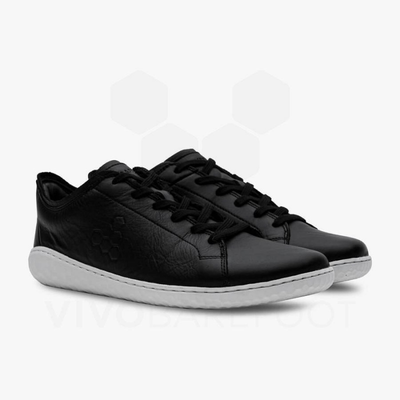 Chaussures Lifestyle Vivobarefoot Geo Court III Homme Obsidienne | FR317HT