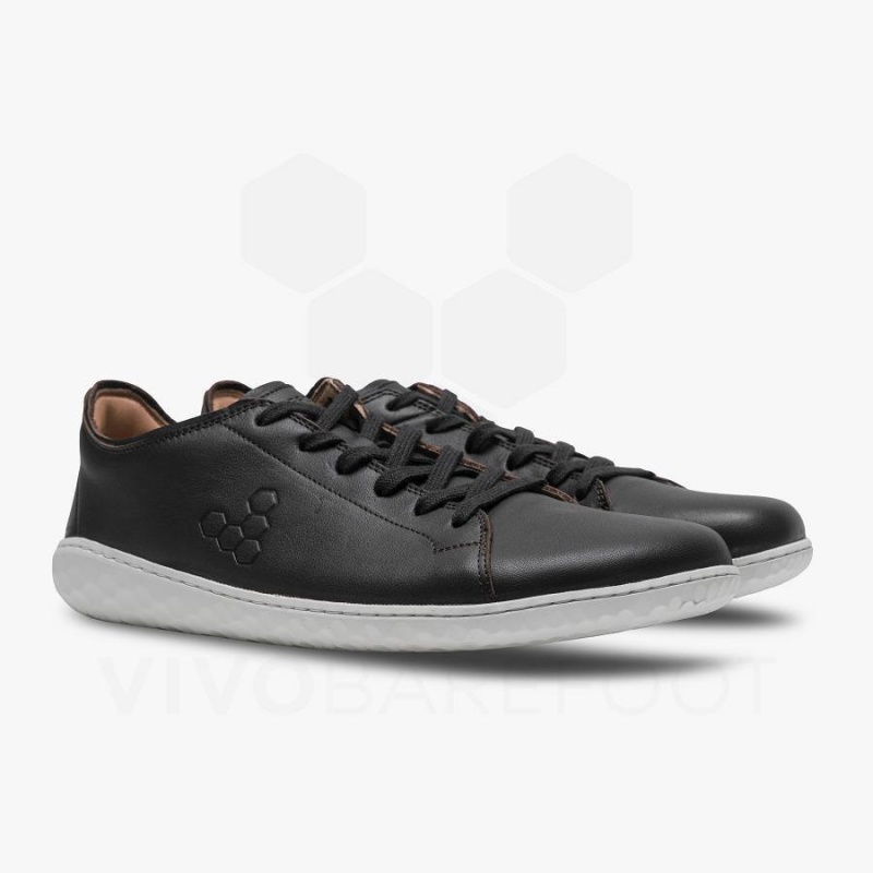 Chaussures Lifestyle Vivobarefoot Geo Court III Homme Noir | FR315JE