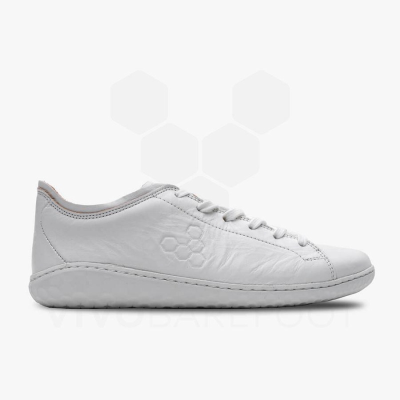 Chaussures Lifestyle Vivobarefoot Geo Court III Femme Blanche | FR147VJ