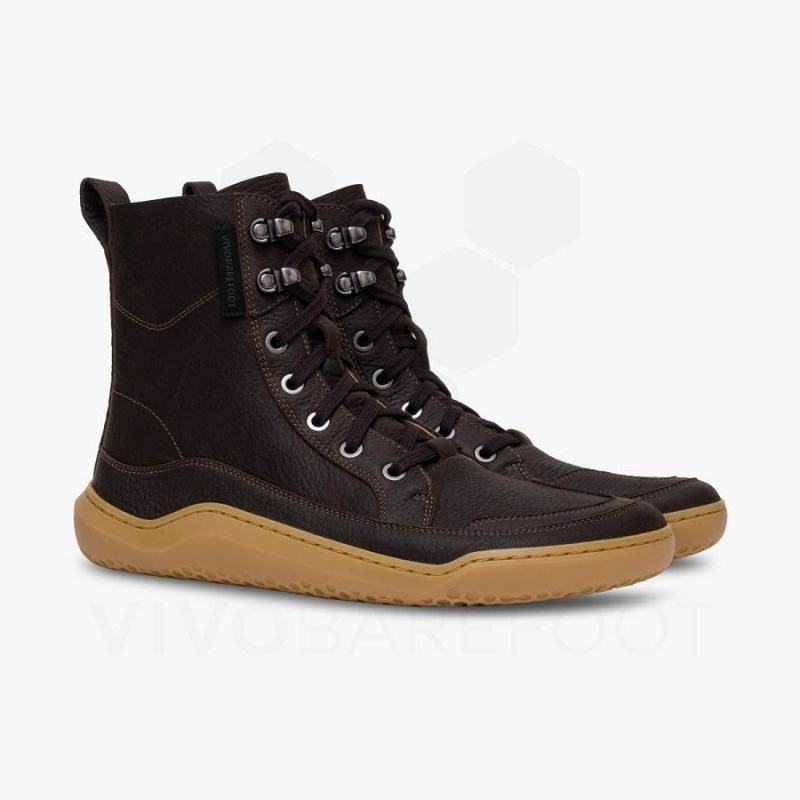 Chaussures Lifestyle Vivobarefoot Gobi Boot Homme Noir | FR320EI