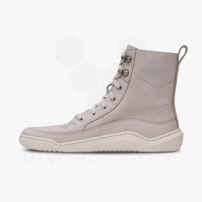 Chaussures Lifestyle Vivobarefoot Gobi Boot Femme Beige | FR157LQ