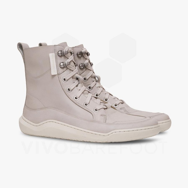 Chaussures Lifestyle Vivobarefoot Gobi Boot Femme Beige | FR157LQ