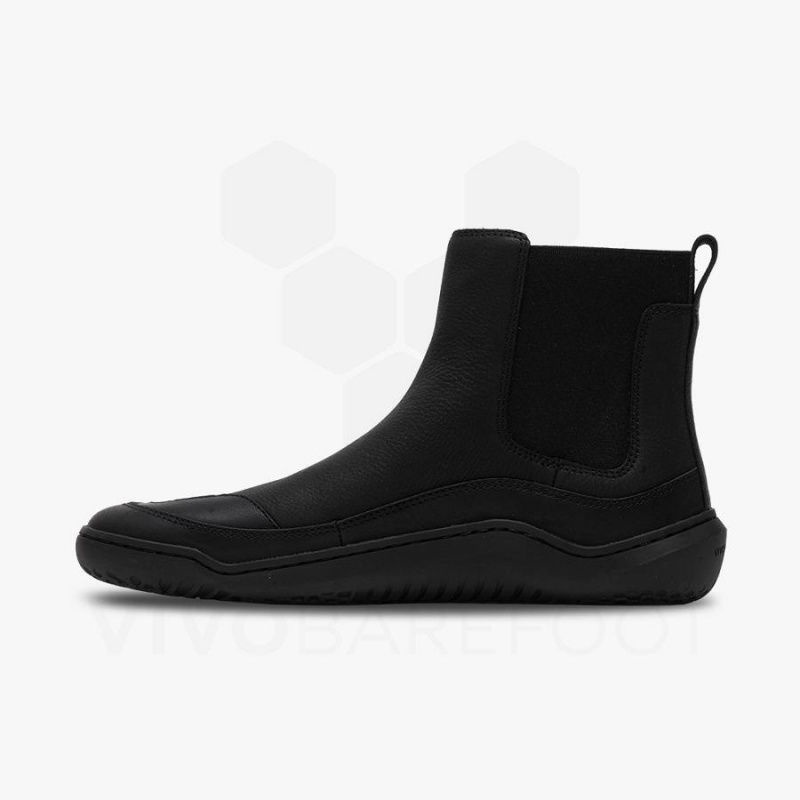 Chaussures Lifestyle Vivobarefoot Gobi Chelsea Femme Obsidienne | FR154OB