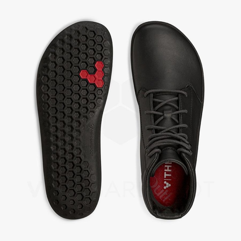 Chaussures Lifestyle Vivobarefoot Gobi HI IV Femme Obsidienne | FR119XG