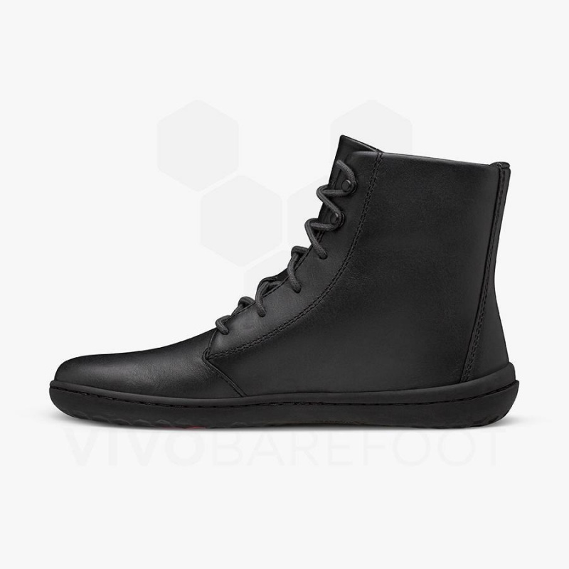 Chaussures Lifestyle Vivobarefoot Gobi HI IV Femme Obsidienne | FR119XG