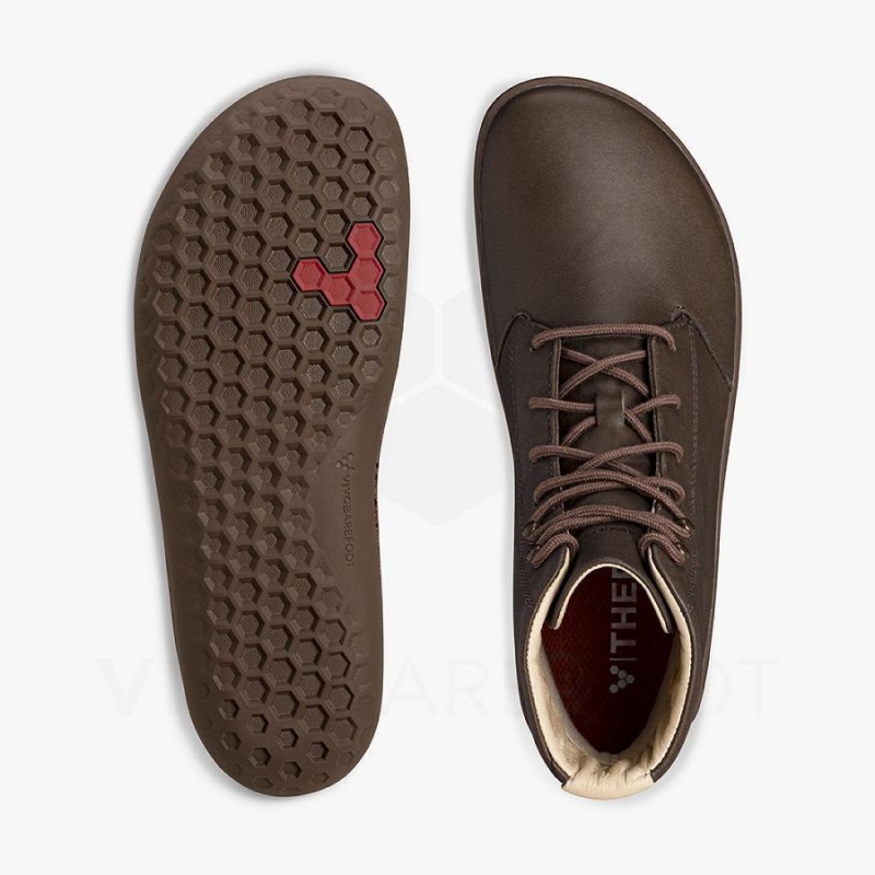 Chaussures Lifestyle Vivobarefoot Gobi HI IV Femme Cafe | FR118YF