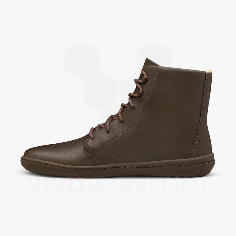 Chaussures Lifestyle Vivobarefoot Gobi HI IV Femme Cafe | FR118YF