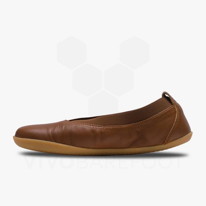 Chaussures Lifestyle Vivobarefoot Opanka Ballerina Femme Marron | FR121VJ