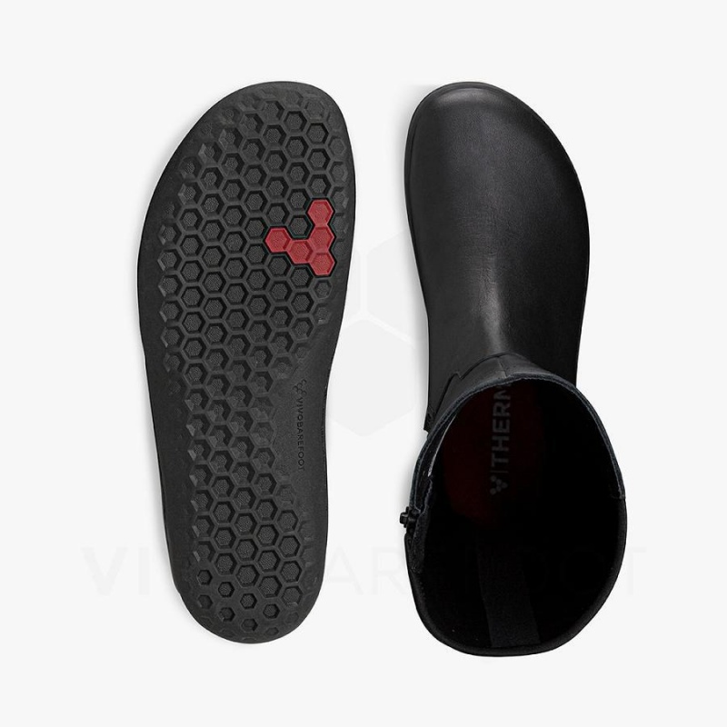 Chaussures Lifestyle Vivobarefoot Ryder II Femme Obsidienne | FR117ZD