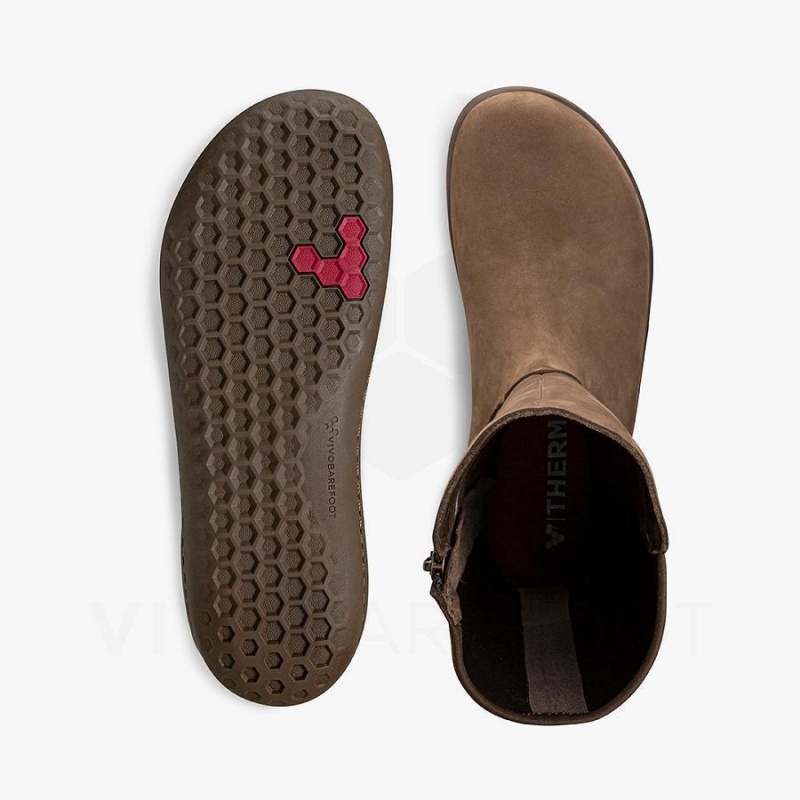 Chaussures Lifestyle Vivobarefoot Ryder II Femme Cafe | FR116AS