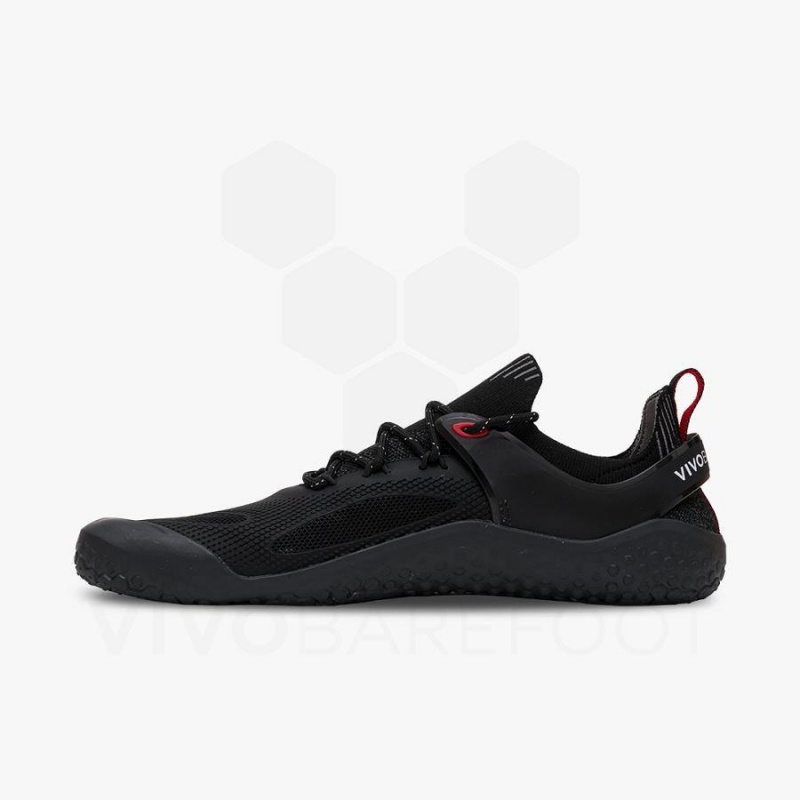 Chaussures Running Route Vivobarefoot Motus Strength JJF Homme Obsidienne Grise Foncé | FR379XG