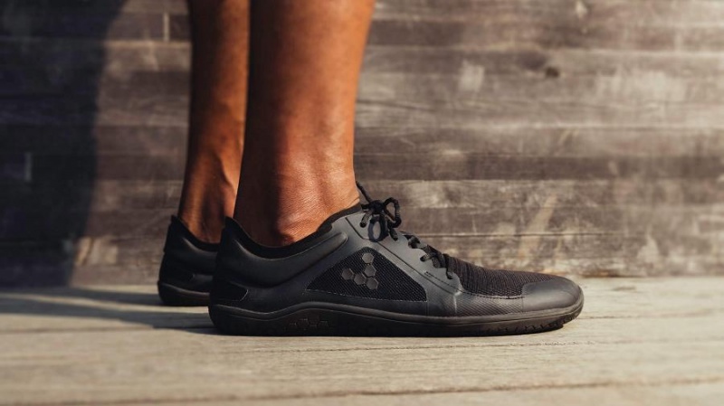 Chaussures Running Route Vivobarefoot Primus Lite III Homme Obsidienne | FR395HT